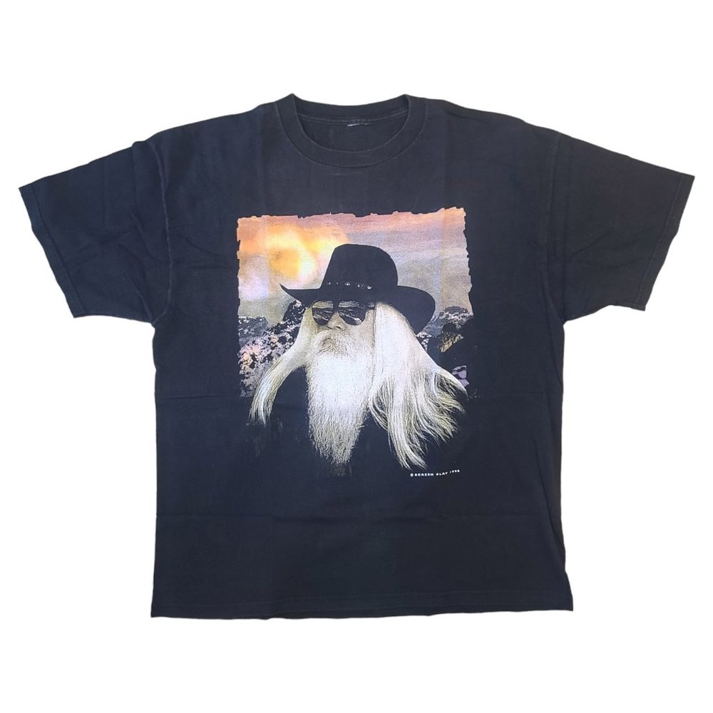 Vintage 1998 Leon Russell Legend In My Time Hank Wilson Vol 3 Shirt